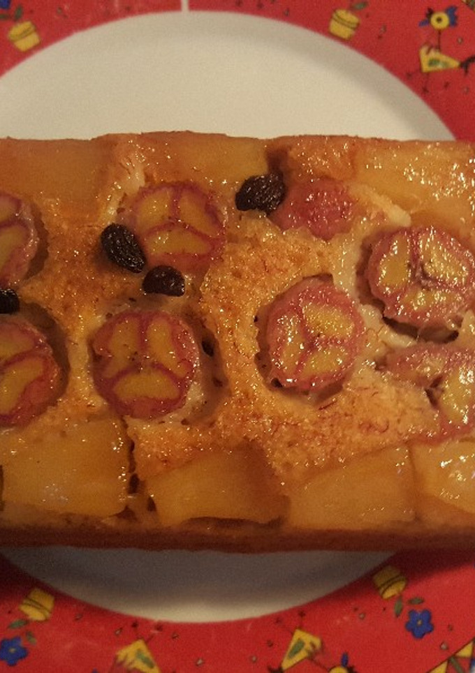 Una foto de Pan de banana, piña y coco