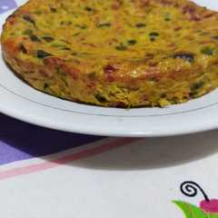 A picture of Tortilla de zapallitos al horno.