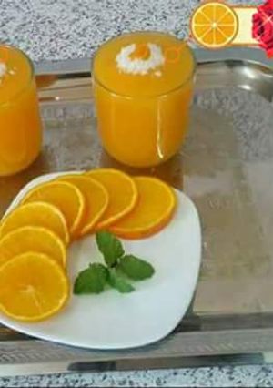 صورة لوصفة مهلبية البرتقال