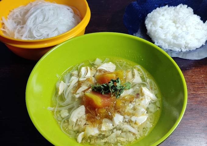 Resep Soto Ayam Kuah Bening (Soto Boyolali) Oleh Karlina.Kitchen - Cookpad