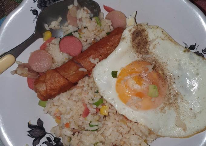 Nasi goreng jahe putih dapur Acacala