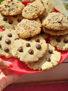 Una foto de Galletas de harina de coco sin tacc