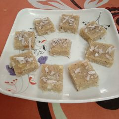 A picture of Breakfast Sooji Halwa Bars.