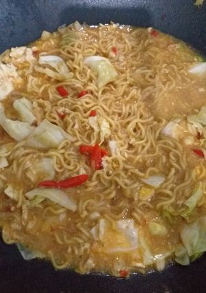 Foto resep Mie nyemek a.k.a mie godog