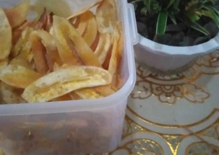 Resep Terbaik Keripik pisang Ala Rumahan