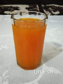 A picture of Orange mocktail.