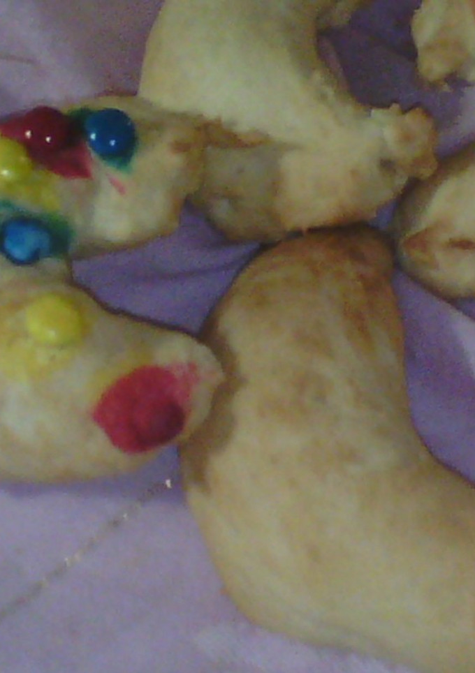Una foto de Facturas de leche (sin huevo) por air fryer 🔁🥐⊂⁠(⁠•⁠‿⁠•⁠⊂⁠ ⁠)⁠*⁠.⁠✧