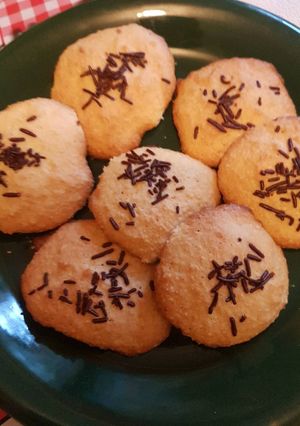 Una foto de Galleta de coco