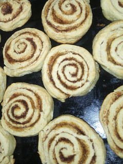 A picture of Cinnamon rolls.