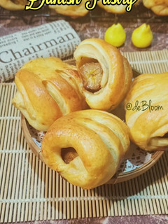 Foto resep 796. Banana Danish Pastry