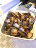 豉椒炒蜆 (Stir fried clams with blank beans sauce)