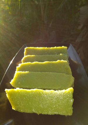Foto resep Cake greentea sunset