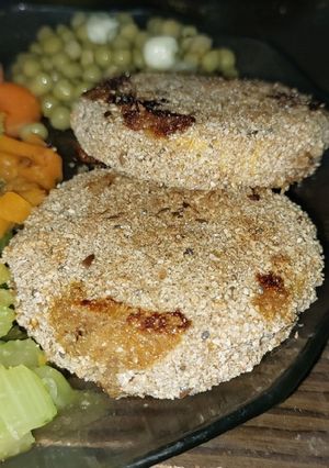 Una foto de Milanesas de zapallo saludables🍽