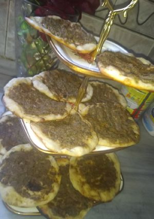 صورة لوصفة عجينة باللحم