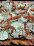 Pizza de verduras (picantona o no, tu decides)
