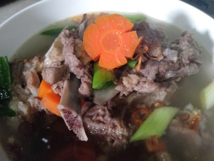 Langkah Gampang Membikin Resep Sop tulang sapi yang Menggugah Selera Anti Ribet, Lezat Sekali