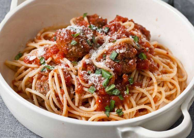 Easiest Way to Make Favorite Spaghetti and Meatballs