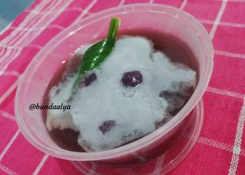 Resep Terbaru Bubur Candil Ubi Ungu Sedap