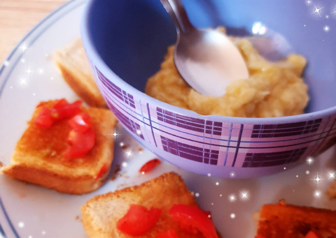 Purée d'ail 😋 #aout