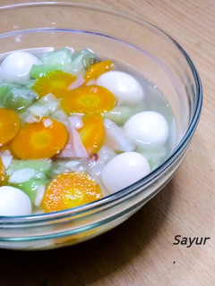 Foto resep Sayur Bening Telur Puyuh