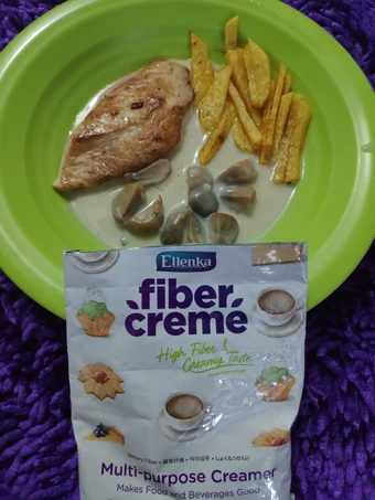 Cara Gampang Membikin Resep Chicken Steak with Easy Creamy Mushroom Sauce yang Uenak Anti Ribet, Mantap Sekali