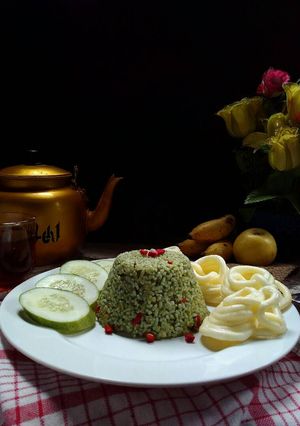 Foto resep Nasi Goreng hijau (Bayam)