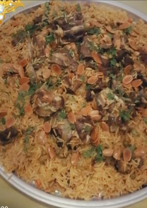 صورة لوصفة كبسه لحمة