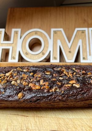 Hamis körte mousse rúd dióval recept fotója