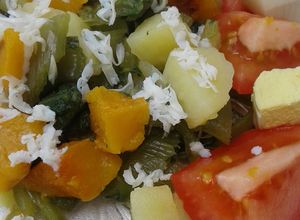 Una foto de Ensalada de verduras cocidas