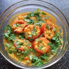 A picture of Stuffed Tomatoes !!.