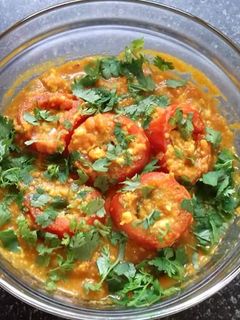 A picture of Stuffed Tomatoes !!.