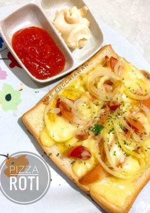Foto resep Pizza roti tawar teflon mudah