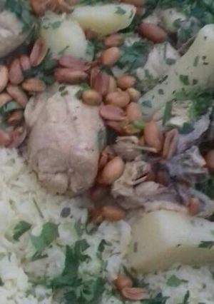 صورة لوصفة منسف بدجاج