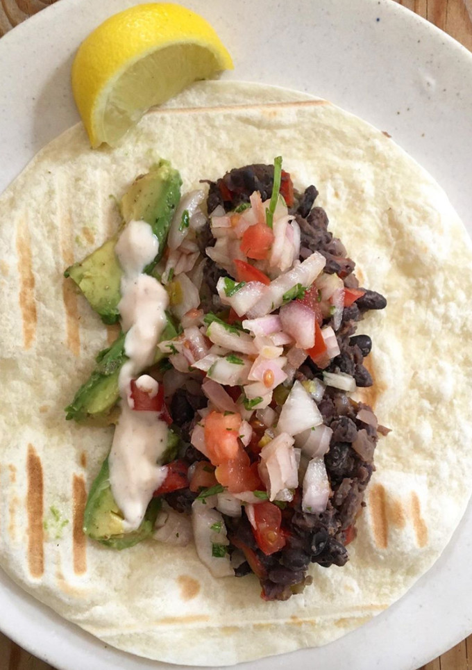 Una foto de Fajita de frijoles 🌮