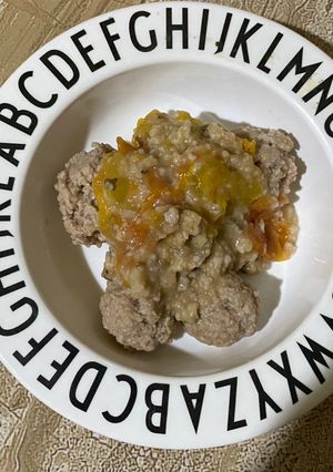 Foto resep MPASI Bakso sapi saus bolognese 9 Bulan