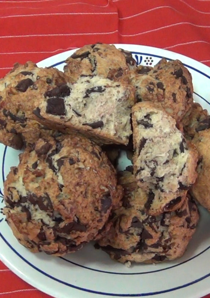 Una foto de Súper cookies estilo levain bakery