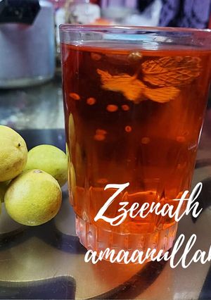 A picture of Roohafza Minty Lemonade.