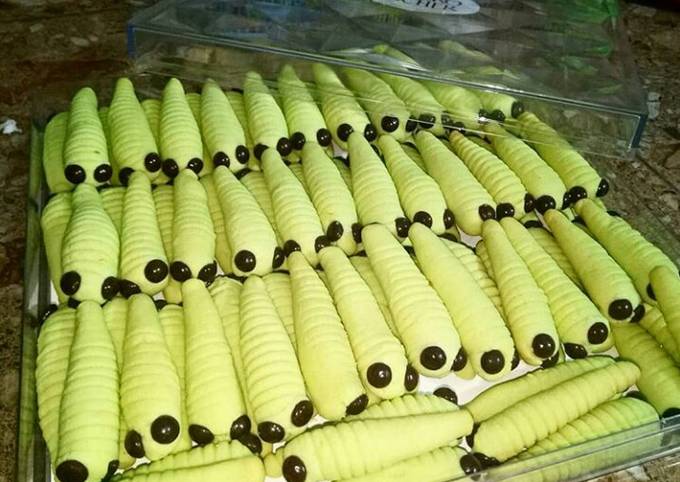 4. Caterpillar Cookies