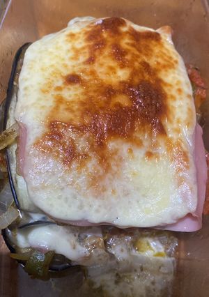 Una foto de Lasaña de Berenjenas y verduras