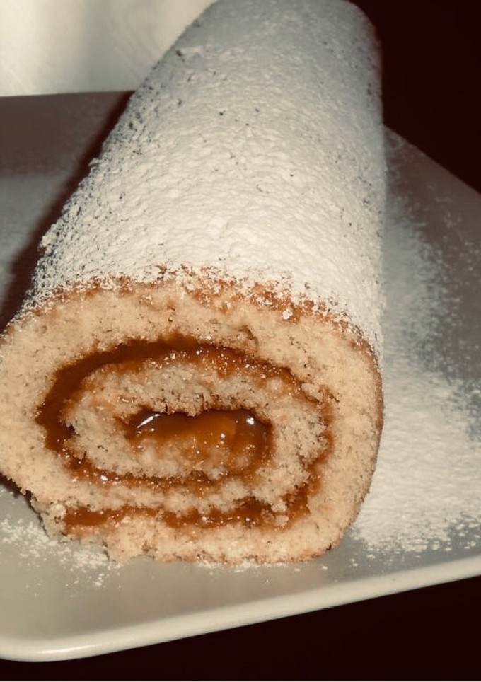 Una foto de Pionono con dulce de leche 🤩