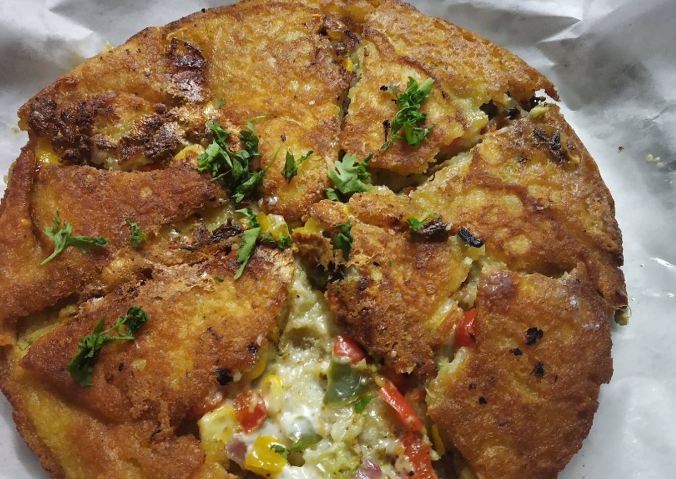 Chilzaa (chilada +pizza)