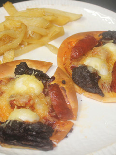 Una foto de Mini pizzas con masa de empanadilla