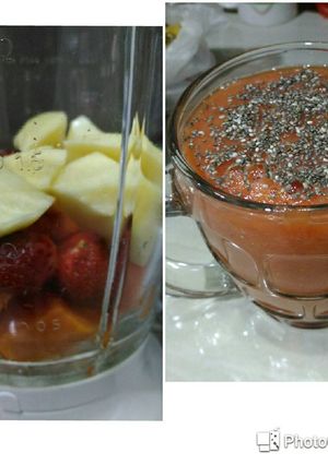 Foto resep Jus Buah Mix / Jus Pepaya