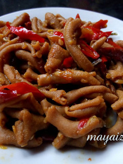 Foto resep Oseng usus ala maya