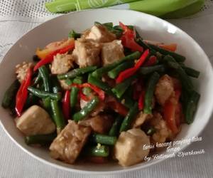 Resep Unik Tumis Kacang Panjang tahu tempe Enak Sempurna Resep Unik Tumis Kacang Panjang tahu tempe Enak Sempurna