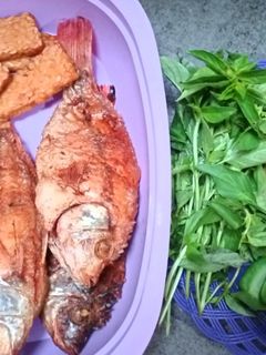 Foto resep 60. Ikan Tempe Goreng Lalapan