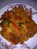 Ayam fillet asam manis.