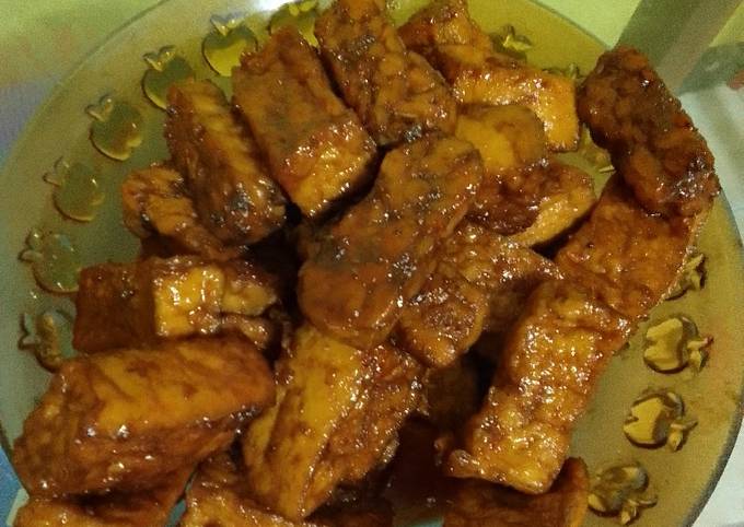 Cara Gampang Menyiapkan Tempe tahu bacem yang Enak Banget