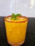 Virgin mango margarita