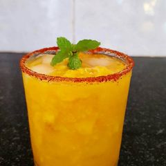 A picture of Virgin mango margarita.
